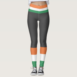 Legging Bandeira do Dia do Paddy's Day Ireland