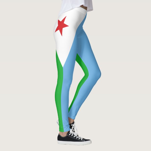 Legging Bandeira do Djibuti (Direita)
