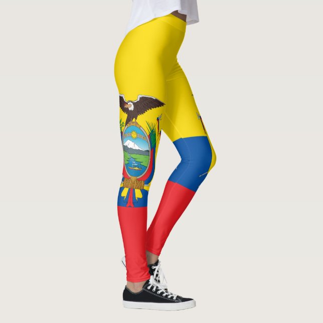 Legging Bandeira do Equador (Direita)
