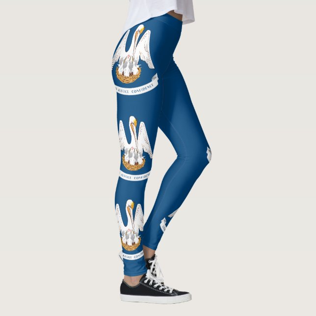 Legging Bandeira do Estado da Louisiana (Direita)