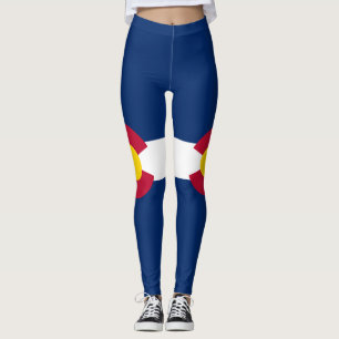 Legging Bandeira do Estado do Colorado