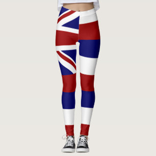 Legging bandeira do Havaí