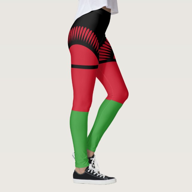 Legging Bandeira do Malawi (Direita)