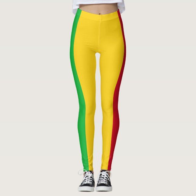 Legging Bandeira do Mali (Frente)