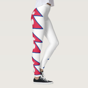 Legging Bandeira do Nepal