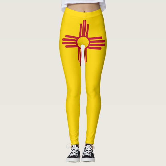 Legging Bandeira do Novo México (Frente)