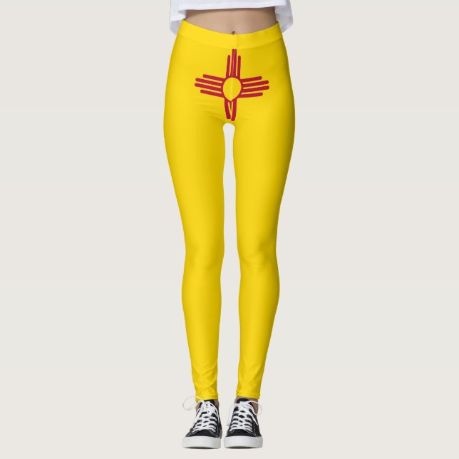 Legging Bandeira do Novo México (Frente)