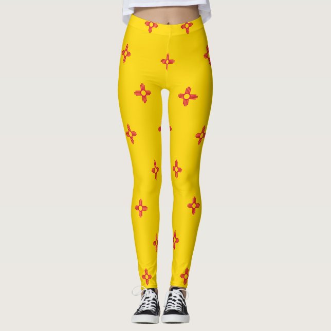 Legging bandeira do Novo México (Frente)