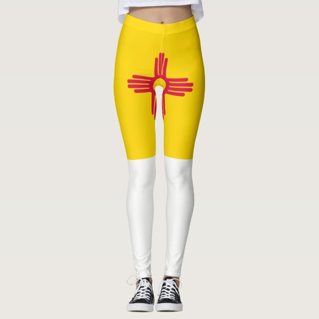 Legging Bandeira do Novo México (Frente)