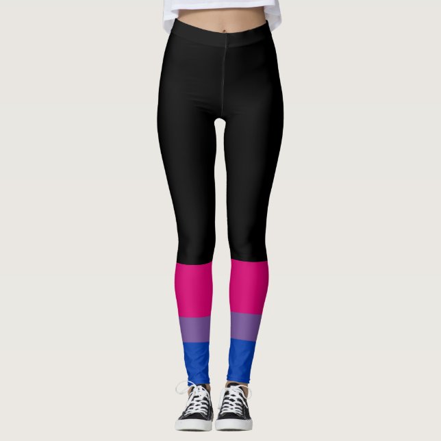 Legging Bandeira do Orgulho Bissexual (Frente)
