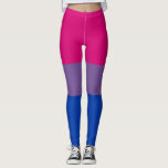 Legging Bandeira do Orgulho Bissexual<br><div class="desc">A bandeira do orgulho bissexual foi projetada em 1998 para dar à comunidade bissexual seu próprio símbolo comparável à bandeira Orgulho gay da comunidade LGBT maior e aumentar a visibilidade dos bissexuais, tanto na sociedade como no interior da comunidade LGBT. A faixa de cor-de-rosa ou rosa no topo da bandeira...</div>