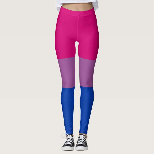 Legging Bandeira do Orgulho Bissexual (Frente)