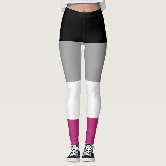 Legging Bandeira do Orgulho da Ginefilia (Frente)