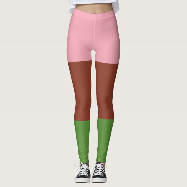 Legging Bandeira do Orgulho Ginossexual (Frente)