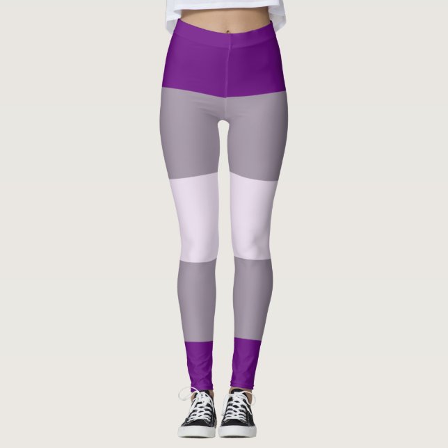 Legging Bandeira do Orgulho Grissexual (Frente)