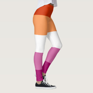 Legging Bandeira do Orgulho Lésbico LGBTQ