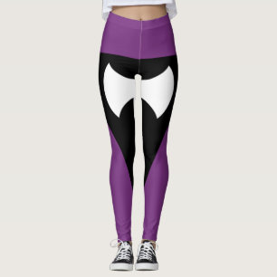 Legging Bandeira do Orgulho Lésbico Roxo