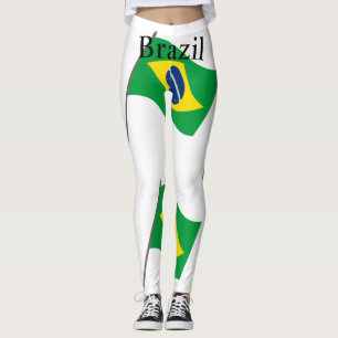 Legging Bandeira do País Brasil Thunder_Cove