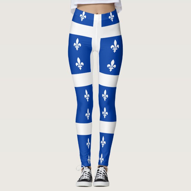 Legging Bandeira do Quebec (Frente)