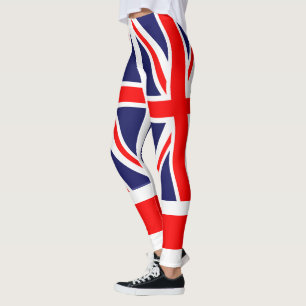 Legging Bandeira do Reino Unido + suas ideias