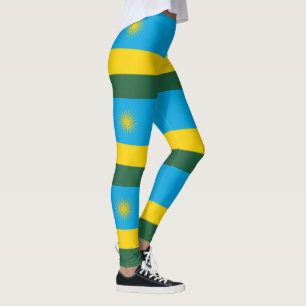 Legging Bandeira do Ruanda