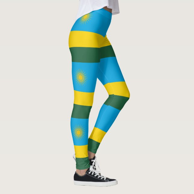 Legging Bandeira do Ruanda (Direita)