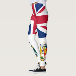 Legging Bandeira do Território Antártico Britânico