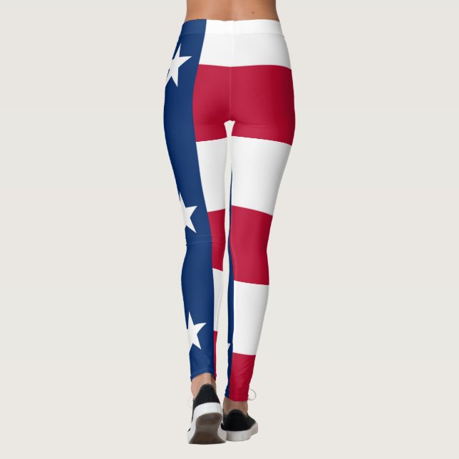 Legging Bandeira do Texas (Verso)