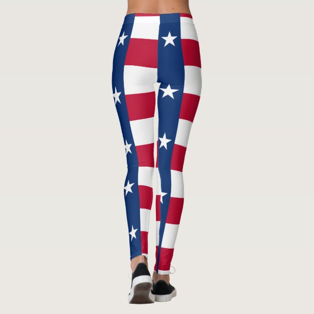 Legging Bandeira do Texas (Verso)