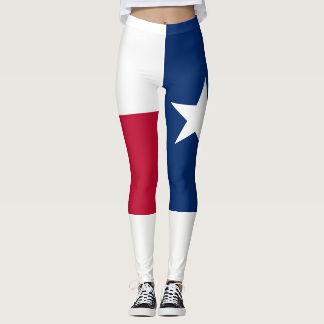 Legging Bandeira do Texas (Frente)
