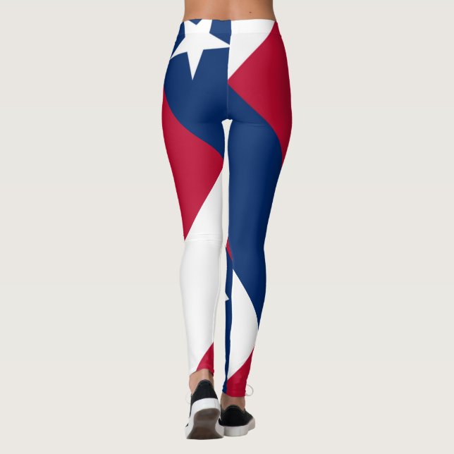 Legging Bandeira do Texas (Verso)