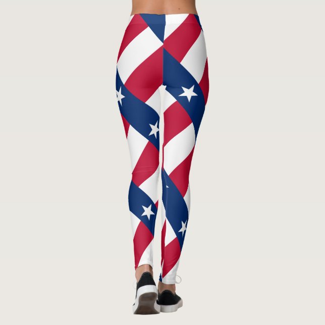 Legging Bandeira do Texas (Verso)