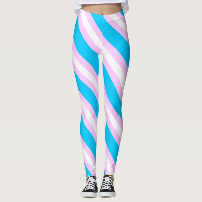 Legging Bandeira do Transgender (Frente)