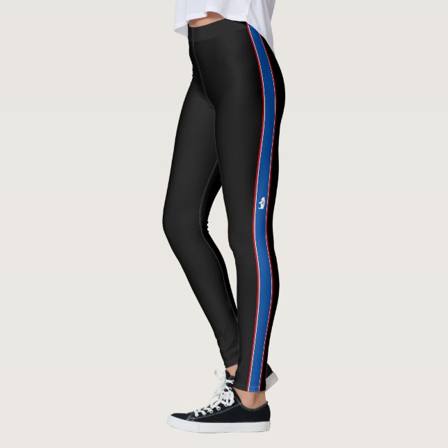 Legging Bandeira do Wyoming stripe (Esquerda)