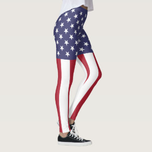 Legging Bandeira dos Estados Unidos