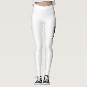 Legging Bandeira dos Estados Unidos. América