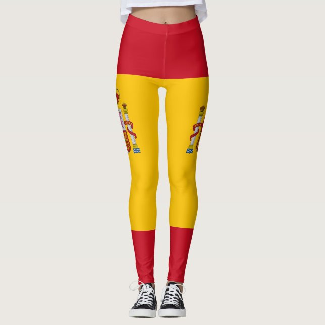 Legging Bandeira espanhola (Frente)