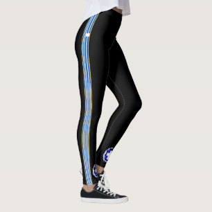 Legging Bandeira grega