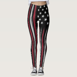 Legging Bandeira Grunge USA
