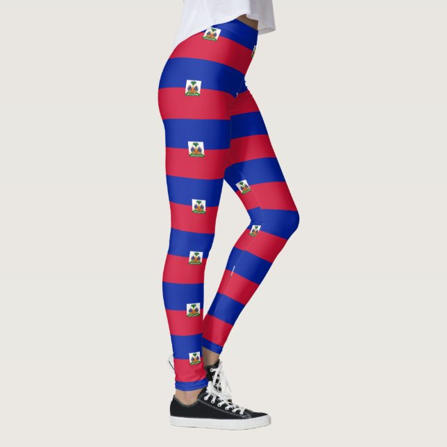Legging Bandeira haitiana (Direita)