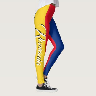 Legging Bandeira impressionante do Romanian de Romania