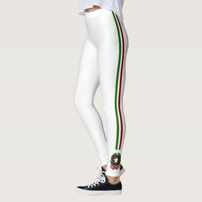 Legging Bandeira italiana (Esquerda)