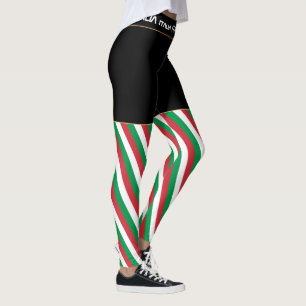 Legging Bandeira italiana, viagem/desportista