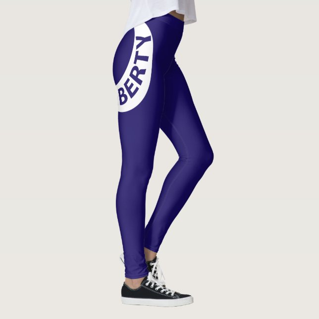 Legging Bandeira Moultrie (Liberdade) (História Americana) (Direita)