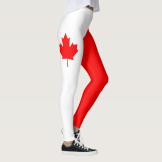 Legging bandeira nacional canadense