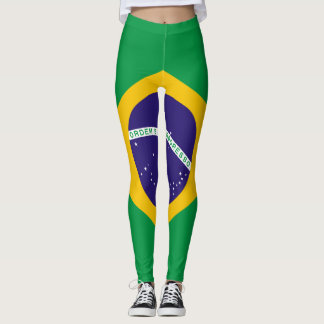 Legging Bandeira Nacional do Brasil
