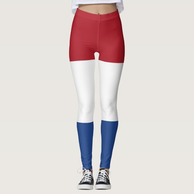 Legging Bandeira nacional holandesa (Frente)