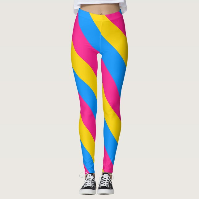 Legging Bandeira Pansexual (Frente)