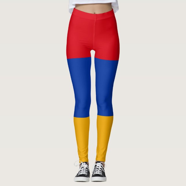 Legging Bandeira Patriótica Armênia (Frente)