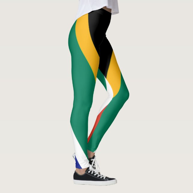 Legging Bandeira Patriótica da África do Sul Bokke (Direita)